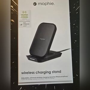Wireless Charger Mophie Wireless Charging Stand - Black